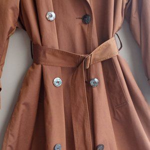 Jones of New York Copper Trench Coat